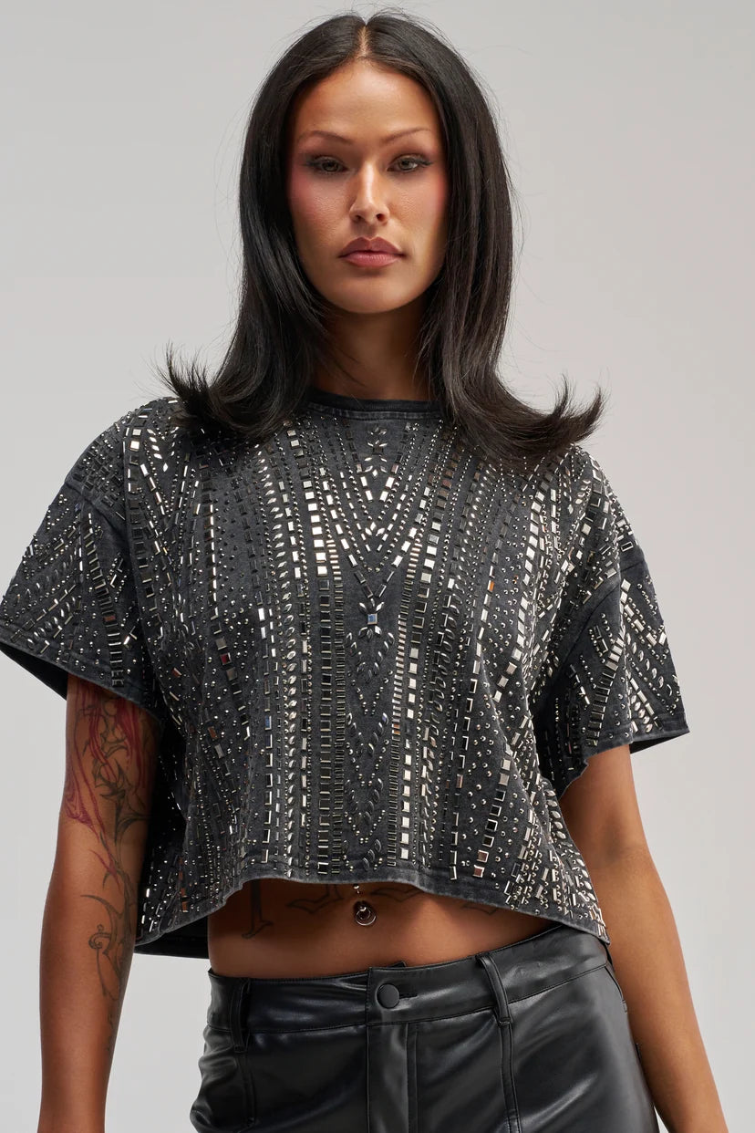 EMBELLISHED TOP