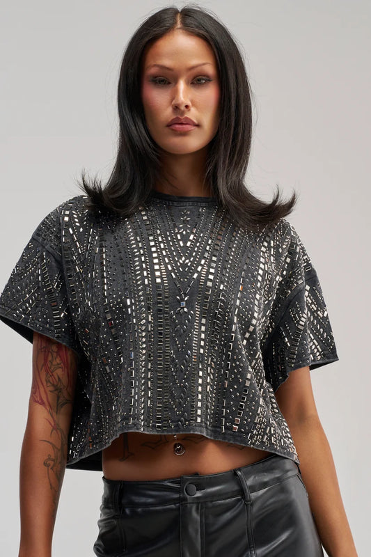 EMBELLISHED TOP