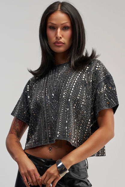 EMBELLISHED TOP