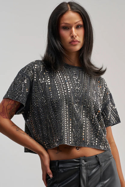 EMBELLISHED TOP